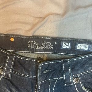 Miss me boot cut jeans size 29
